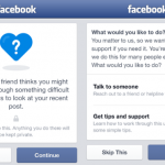 Facebook no quiere que te suicides